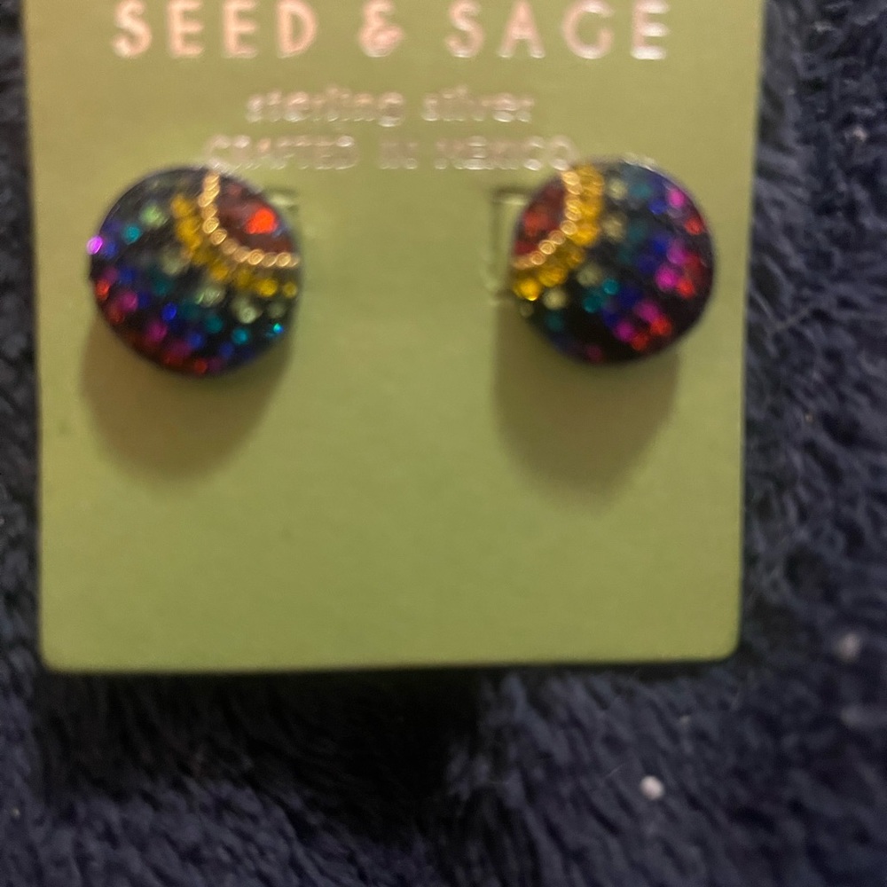 Seed & Sage Sterling Silver Earrings